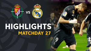 La liga match real valladolid vs real madrid. Highlights Real Valladolid Vs Real Madrid 1 4 Youtube