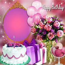 Birthday Cake With Photo Frame For Lover Pin By نهر الجمال On بطاقات Birthday Wishes Greetings Happy Birthday Celebration Happy Birthday Wishes Cake