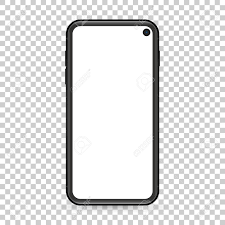 Free shipping on orders over $25 shipped by amazon. Modern Design Cell Phone With Blank Screen On Transparent Background Black Cell Phone Vector Mockup Royalty Free Cliparts Vectors And Stock Illustration Image 123980953