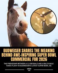 Budweiser released its Super Bowl commercial ahead of "The Big Game," and  it was an instant hit! Learn about the meaning behind the "American Icons"  video, and watch it here 🐴 🦅 >>