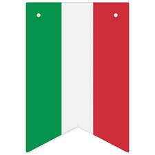Italian Flag Party Banner With The Flag Of Italy Zazzle Com In 2020 Italy Party Theme Italian Themed Parties Italian Party