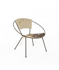 Salterini wrought iron history : Salterini Style Mid Century Wrought Iron Hoop Chair