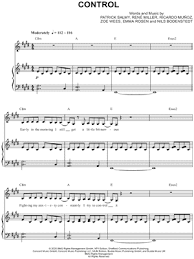 Am even when i know it's been for f ever. Zoe Wees Control Sheet Music In E Major Transposable Download Print Sku Mn0214810
