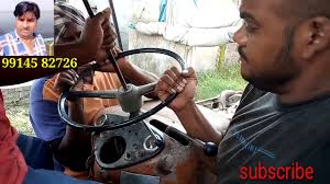 hmt 2511 steering problem 19/11/2020. hmt tractor ke steering ka kaam kese  karen. steering job