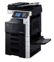 The konica minolta bizhub 283 mono laser multifunction printer combines comprehensive black and white output capabilities with flexible and creative color input functionality. Konica Minolta Bizhub 283
