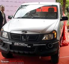 It is tough, reliable, comfortable to drive, offers excellent fuel consumption and is above all one of the best priced bakkies and lcv's found on south african roads. Mahindra Genio Dc Double Cab Launched Team Bhp