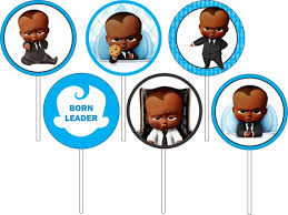Black Boss Baby Boy Clipart Boss Baby African American Cupcake Toppers Boss Baby African American Birthday Party Boss Baby Afr Boss Baby Boss Birthday 1st Boy Birthday