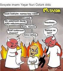 Yasar Nuri Ozturk Hakkinda Skandal Karikatur