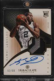 Leonard's past—which included a 2014 finals mvp run with the spurs—first established his playoff bona fides. Kawhi Leonard Rookie Card Value Best Cards And Checklist Ultimate Rc Guide