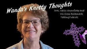 gina's Ring Chain Beginner Tatted Cross