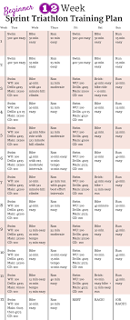 Here's some quick notes to help you understand what the workouts mean: 12 Week Sprint Triathlon Training Program World Triathlon Bermuda Snacking In Sneakers