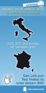 Jetzt wird keiner mehr sagen, es sei zu einfach (hoffentlich). Erkennst Du Die Umrisse Dieser 15 Europaischen Lander Wissen Quiz Wissensquiz Quiz