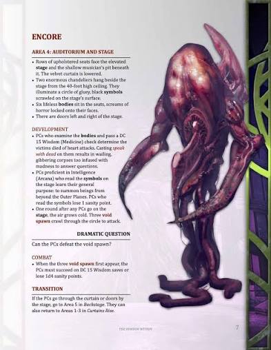 The Horror Within, 8th-Level One Shot (5E - PDF)
