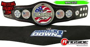 Only a true wwe champion gets to wear the belt around the waist or over the shoulder and display it in all its glory. Wwe U S Spinner Mini Size Replica Belt Ringside Collectibles