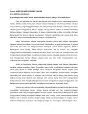 Peribahasa melayu yang sama maksudnya dengan peribahasa inggeris itu. Kepentingan Bahasa Melayu Nama Norshafinaz Binti Abu Hashim No Matrik 2017539019 Kepentingan Dan Usaha Untuk Memartabatkan Bahasa Melayu Di Course Hero