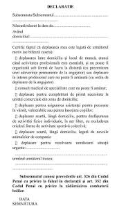 Model Declarație Pe Propria Răspundere Pentru Deplasare Autoritățile Iți Pot Solicita Informații Despre Destinație și Traseu Gandul In 2020 Bon Jovi