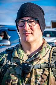 Staff Sgt. Ryan Gilbert, a combat engineer from the