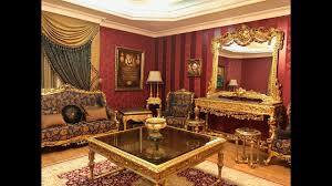 طقم كنب ملكي حفر مذهب منجد بقماش فرنسي Youtube