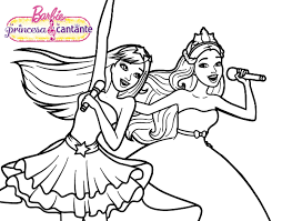 Pin En Dibujos De Barbie Para Colorear