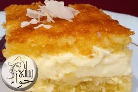 طريقه عمل البسبوسه Food Vanilla Cake Cake