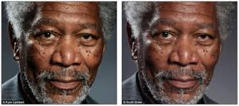 Why the Morgan Freeman finger painting is probably not fake