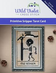 22 in the major arcana and 56 in the minor arcana. Wild Violet Cross Stitch Primitive Ripper Primitive Snipper And Primitive Stitcher Tarot Card By Ryann Mack Free Cross Stitch Communication Download Only Reply Cross Stitch Patterns Scanned Pindiy