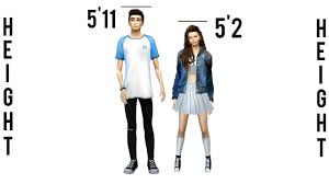 I use a height slider mod, adds a lot more uniqueness to the sims i feel. Sims 4 Height Adjust Mod Youtube Sims 4 Traits Sims Sims 4 Cc Packs