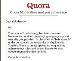 In fact, after the reserve bank of india's (rbi's) ban on crypto trading, many crypto startup firms operate in a grey area. Big Fight As True Indology Slams Quora For Banning It Over Post On Owaisi S Mim Jinnah