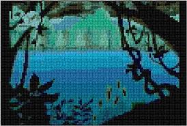 Cute tiger cross stitch pattern, jungle animal cross stitch pattern, nursery. Ann Logan 10 Free Patterns Online Jungle 1270