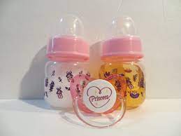 Reborn Doll Bottles Preemie 2oz Pink Fake Milk Juice Formulas Princess Heart Pacifier Choose Reborn Doll Pacifier Adhesive Ooak Baby Dolls For Kids Baby Doll Accessories Reborn Dolls