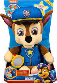 Pictures of chase from paw patrol. Paw Patrol 6054735 Chase Plush With Torch For Cuddling Amazon De Spielzeug