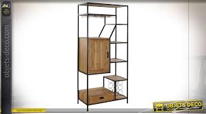 Check spelling or type a new query. Etagere Bois Metal 80x40x180 5 Porte Bouteilles
