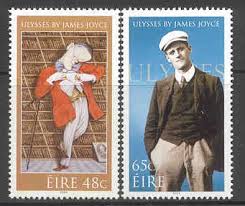 Literary Stamps Joyce James 1882 1941 Book Stamp Postage Stamps Stamp