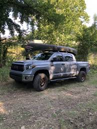 Canoe, i'd def need a rack, not sure i'd want it on the roof with foam blocks, roof metal pretty thin. The Only Thing I Miss About My Tacoma Is How Easy It Was To Load Unload My Canoe Toyotatundra