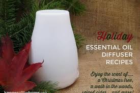 20 Holiday Essential Oil Diffuser Recipes Keeper Of The Home