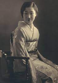 Wearing A Kimono 1940s Japanese Woman In Traditional Clothing Taken In 1940s Japanese Outfits Japanese Traditional Japan Photograph
