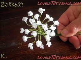 Gypsophila Gipsofila Fondant Flower Tutorial Paper Flowers