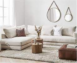 Xl Ecksofa Tribeca In Beige Westwingnow Beige Couch Wohnzimmer Beige Wohnzimmer Innenarchitektur Wohnzimmer