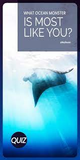 What Ocean Monster Is Most Like You Find Your Spirit Creature Of The Deep Animal Quiz Fun Personality Quizzes What Animal Are You