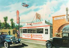 Bob S Big Boy 900 E Colorado Glendale Ca 91205 Art By Roy Grinnell Big Boy Restaurants Big Boys Glendale