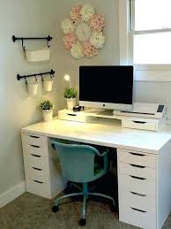 In a home with lots of shared surfaces, it's handy to have spots that can be used for all kinds of activities. 18 Charming Ikea Office Ideas Pinterest Charming Chichomeofficedesigndeskareas Ideas Ik Home Office Design Home Office Space Room Design