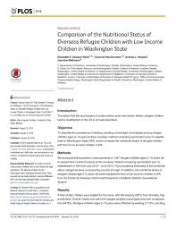 pdf comparison of the nutritional status of overseas