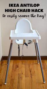 Ikea's this high chair is very good price and easy assemble. How To Easily Remove The Tray From Your Ikea Antilop High Chair With A Simple Hack Antilop High Chair Ikea High Chair High Chair