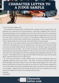 The body of the letter should start with dear judge smith.. How To Write A Letter To A Judge Quora
