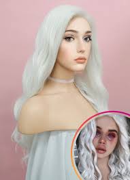 How to curl your hair. Wavy White Lace Front Synthetic Wig Lf388 Wig Is Fashion