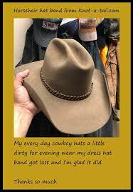 Horsehair Hat Band Elegant Cinnamon Black Cowboy Horsehair Etsy Hat Band Cowboy Hats Horse Hair