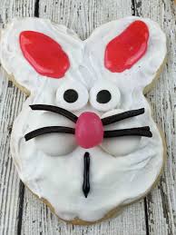 These bunny face cookies are sure to put a hop in your step! Zootopia Party Food Ideas Bunny Sugar Cookies Zootopia Mrs Kathy King