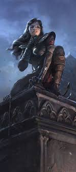 Human Female Rogue Character Portraits Character Portraits Medieval Fantasy Characters Character Art