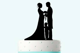Wedding Cake Topper Silhouette Groom And Pregnant Bride Acrylic Cake Topper Wedding Cake Topper Silhouette Wedding Cake Toppers Acrylic Cake Topper