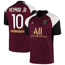 Paris Saint Germain Third Stadium Shirt 2020 21 With Neymar Jr 10 Printing